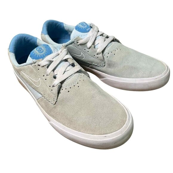 Nike SB Shane‎ O'Neill Suede Skate Shoes Sneakers Light Blue Size 7 - Picture 1 of 11
